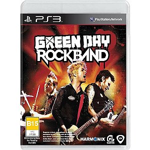 Green Day Rock Band Seminovo - PS3