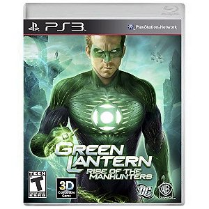 Lanterna Verde of the Manhunter Seminovo - PS3