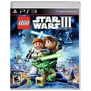 LEGO Star Wars III The Clone Wars Seminovo - PS3