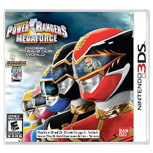 Power Rangers Megaforce Seminovo - 3DS