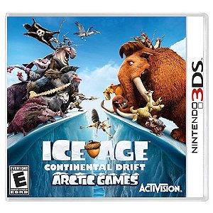 Jogo Kinect Ice Age / Era Do Gelo Continental Drift Xbox 360