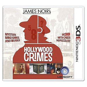 James Noir's Hollywood Crimes Seminovo - 3DS