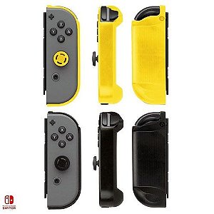 Case Switch Joy-con Armor Guards Amarelo/preta