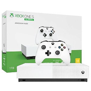 Xbox One S - 1TB - Sem Drive - All Digital - Games Você Compra Venda Troca  e Assistência de games em geral