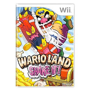 Wario Land: Shake It! Seminovo - Wii