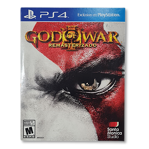 God Of War 3 Remastered (ENCARTELADO) Seminovo – Ps4