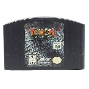 Turok 2: Seeds of Evil Seminovo - N64 - Nintendo 64