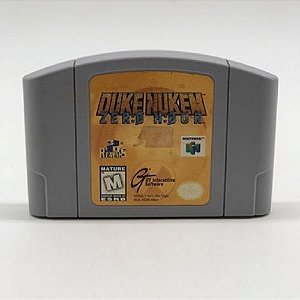 Duke Nukem: Zero Hour Seminovo - N64 - Nintendo 64