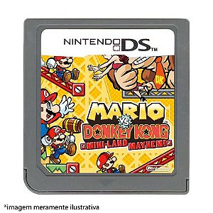 Mario Vs Donkey Kong: Mini-Land May Hem! Seminovo (SEM CAPA) - Nintendo DS