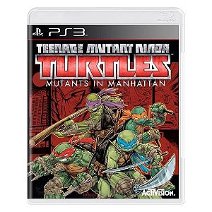 Teenage Mutant Ninja Turtles: Mutants in Manhattan Seminovo - PS3