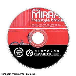 Dave Mirra Freestyle BMX 2 Seminovo (SEM CAPA) - GameCube