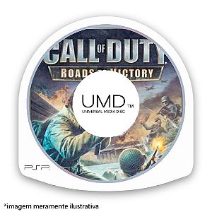 Call of Duty: Roads to Victory (SEM CAPA) Seminovo - PSP