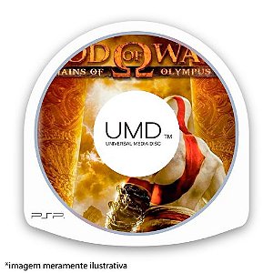 God of War: Chains of Olympus (SEM CAPA) Seminovo - PSP