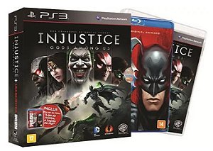 Injustice Gods Among Us + Liga da Justiça Seminovo - PS3