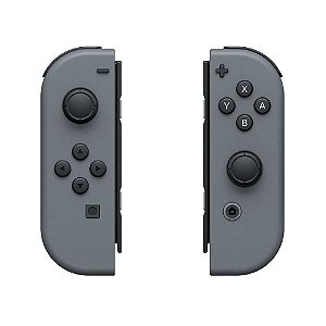 Controle Nintendo Joy-Con (Direito e Esquerdo) Cinza Seminovo - Nintendo Switch