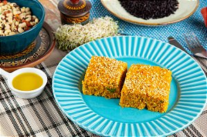 QUIBE DE ABÓBORA COM QUINOA