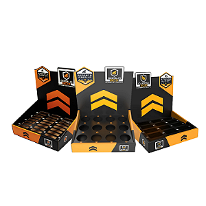 Display GorilaBox Expositor de Mesa para Acessórios de Tubo e Caixa- Gshield