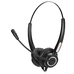 Headset Premium USB com Microfone Flexível - HP