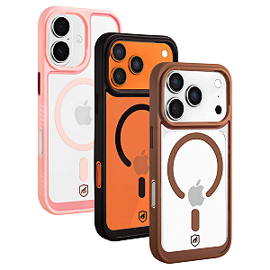 Capa Magsafe Wave Transparente - APPLE - Gshield