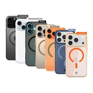 Capa Crystal Slim Magsafe - NÃO AMARELA - Gshield