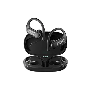 Fone de ouvido Earbuds Clip V5.4 - Preto - AOC