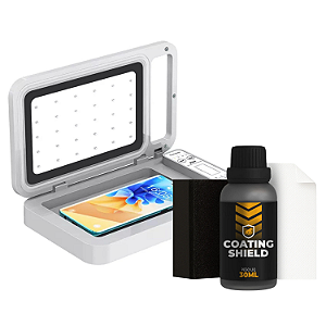 Curadora de Películas UV à Vacuo + Nano Vitrificador Coating Shield 9H - Gshield