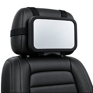 Espelho Infantil Convexo para Carro, Retrovisor de Segurança Bebê Conforto com Visão Ampla e Ajuste 360° - Armor - Gshield