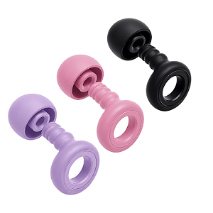 Protetor Auditivo Reutilizável para Redução de Ruído em Silicone com 3 Tamanhos de Ponteiras - Preto / Rosa / Lilás - Earplugs Shieeld Spirit - Gshield