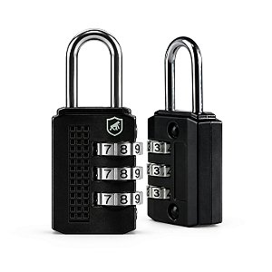 Cadeado com Segredo de 3 Dígitos em Liga de Zinco e Haste Metálica 19mm - Flex - Gshield