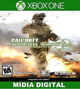 Call of Duty Modern Warfare 2 Campaign Remastered Xbox One Mídia