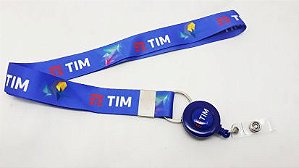 CORDÃO PARA CRACHÁ COM ROLLER CLIP PERSONALIZADO