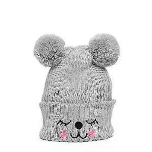 Gorro Infantil GG002 Pompom - Kit c/6 unidades