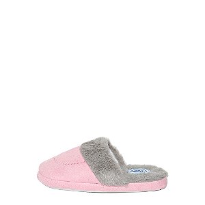 Pantufa Feminina Gasf 191931 Rosa/Cinza - Grade c/12 pares