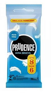 Preservativo Ultra Sensível Leve 8 Pague 6