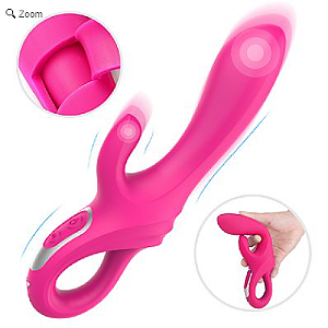 Vibrador de Ponto G e clitóris - Daggers - Recarregável