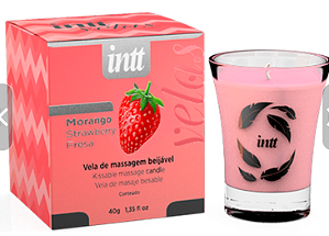 Vela Beijável Morango