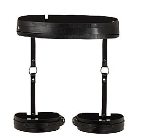 Cinta Liga de Couro Harness