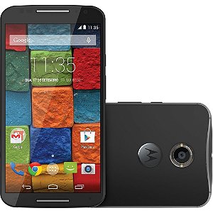 Smartphone Motorola Novo Moto X Desbloqueado Android 4.4 Tela 5.2" 32GB 4G Wi-Fi Câmera 13MP GPS - Preto