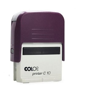 Carimbo Automático Printer C10 - Roxo