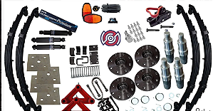 Kit Suspensão Truck Capacidade 2000kg linha Multifuro 4x100