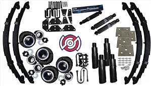 Kit Completo Carreta Reboque 3200 Kg Truck