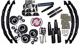 Kit Suspensão P/ Carretinha Reboque 4200 Kg Truck Modelo S10