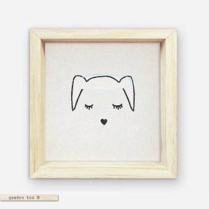 QUADRO BOX M – CACHORRO CRU