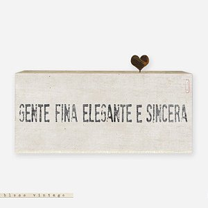 Bloco Vintage - gente fina, elegante e sincera