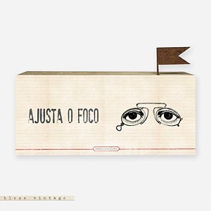 Bloco Vintage - Ajusta o Foco