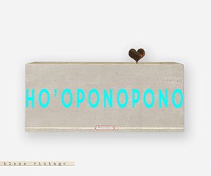 Bloco Vintage - HO´OPONOPONO