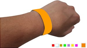500 Pulseiras de Tyvek 10 cores