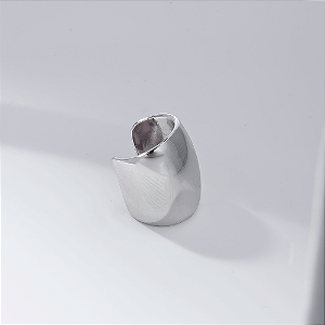 Piercing Liso Banho de Ródio Branco