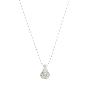 Colar Nossa Senhora Aparecida em Madrepérola Banho de Ouro 18K