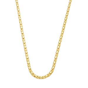Correntaria Bali Banho de Ouro 18k